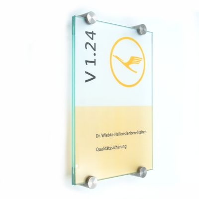 Türschild VITRUM